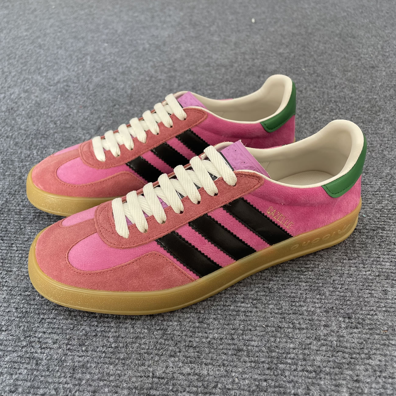 Adidas X Gucci Gazelle En Rosa De Mujer 707864 9stu0 5960 (5) - newkick.vip